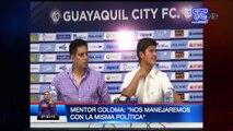 Mentor Coloma es el nuevo presidente de Guayaquil City