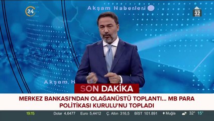 Merkez Bankası olağanüstü toplandı