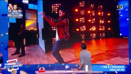 Benjamin Castaldi déguisé en Michael Jackson : les images du Facebook Live !