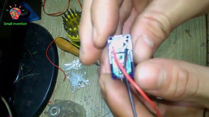 Emergency mobile charger using DC Motor Sevo