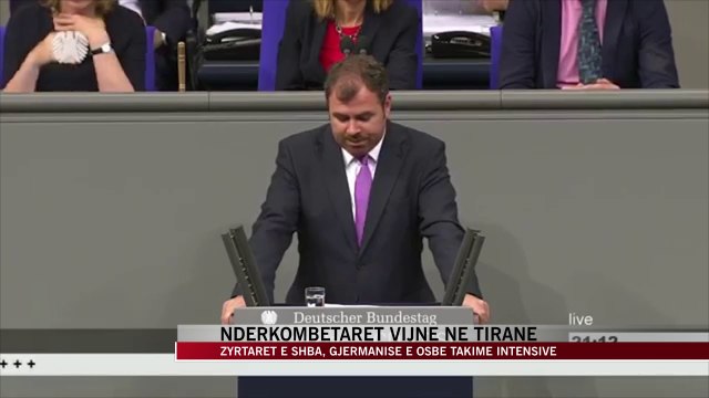 Vijnë në Tiranë, zyrtarët e ShBA, Gjermanisë e OSBE takime intensive - News, Lajme - Vizion Plus