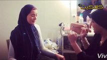 اضحك مع عائشة بن احمد بطلة مسلسل نسر الصعيد ووفاء عامر وهي بتعلمها تزغرد | كلاكيت فن