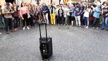 Concentració de suport a Valtònyc a la plaça de Sant Jaume de Barcelona