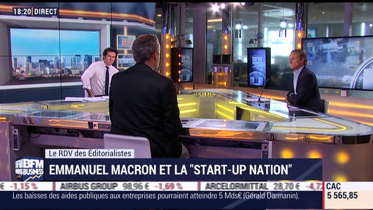 Le Rendez-Vous des Éditorialistes: Emmanuel Macron et la "Start-up Nation" - 23/05