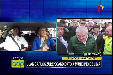 Rumbo a la alcaldía: Juan Carlos Zurek se postula como candidato por Lima