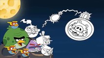 Angry Birds Space Drawing and Coloring Pages - Angry Birds Space Coloring Book
