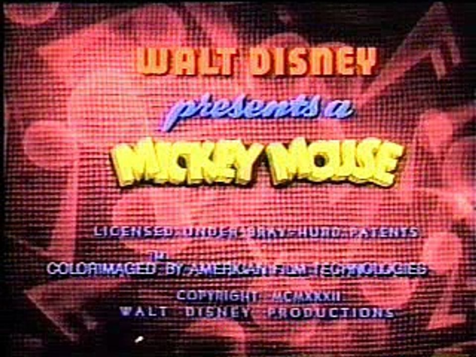 Mickey Mouse - The Duck Hunt  (1932)