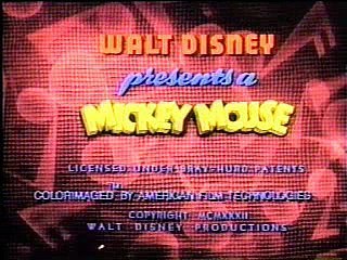 Mickey Mouse - The Duck Hunt  (1932)