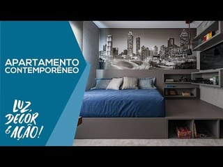 Apartamento Familiar Contemporâneo - Luz, Decor & Ação!