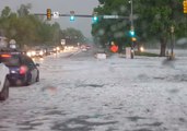 Thunderstorm Drops Hail, Floods Colorado Streets