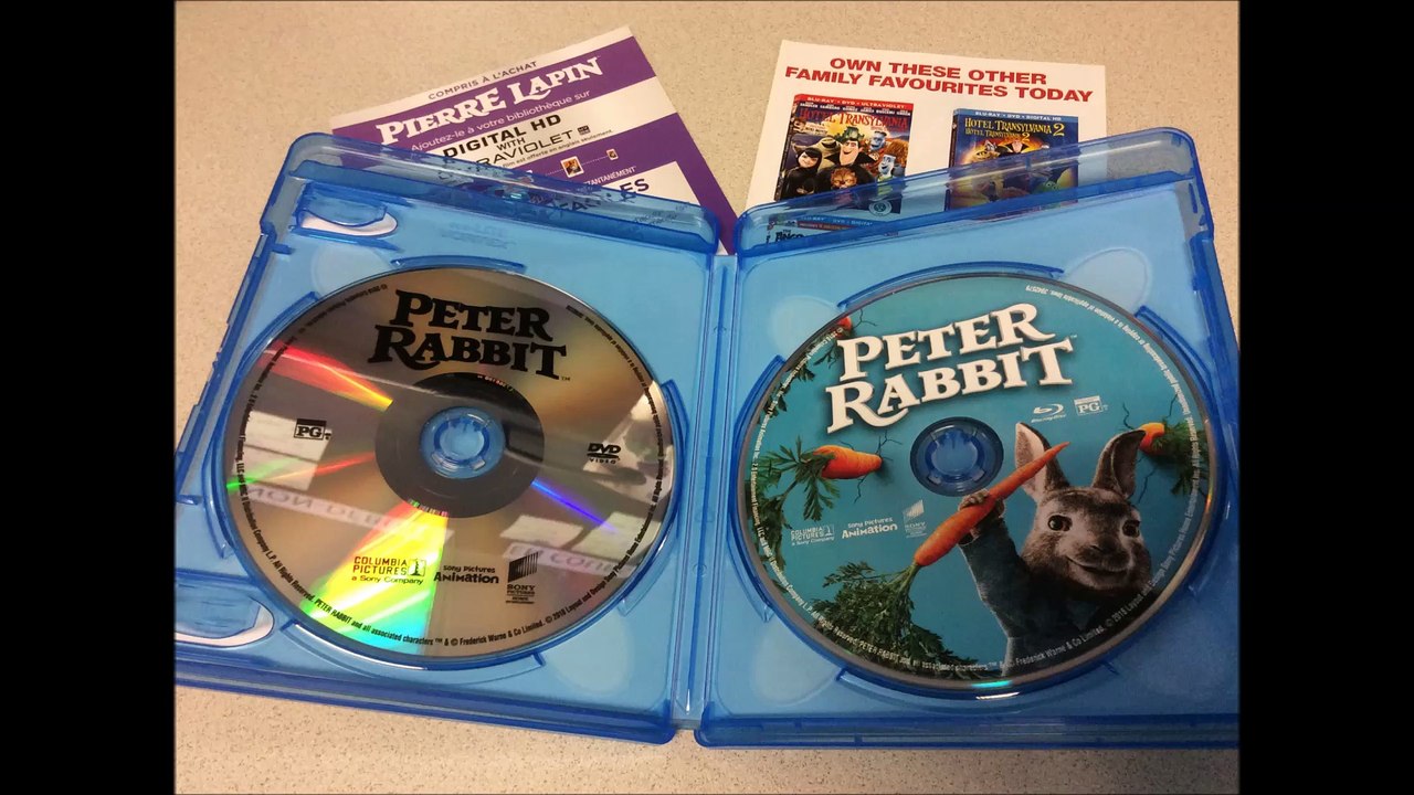 Critique du film Peter Rabbit (Pierre Lapin) en combo Blu-ray/DVD