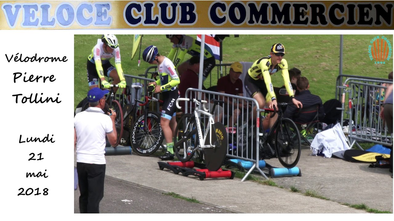 VIDEO DU CHAMPIONNAT INTER-RÉGION PISTE NORD-EST 21 MAI 2018 VÉLODROME DE COMMERCY