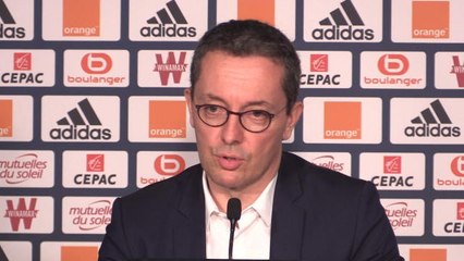 OM - Eyraud : "On sait comment renforcer l'équipe"