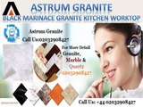 Best Black Marinace Granite Kitchen Worktop in London - Astrum Granite