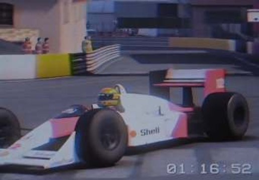La gran vuelta que nunca has visto , McLaren reconstruye la vuelta de Senna en Mónaco 1988