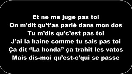 JUL - Je vais t'oublier (Paroles)