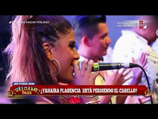 Yahaira Plasencia se está quedando calva