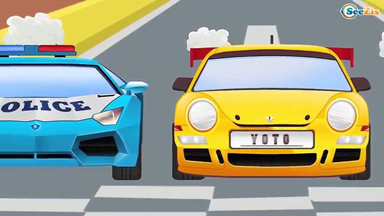 ✔ Dépanneuse Voiture de course pour enfants. Tiki Taki Dessins Animes ✔