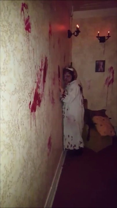 La maison hantée "Haunted Honeymoon" à Spookers, Nouvelle zélande et juste TERRIFIANTE