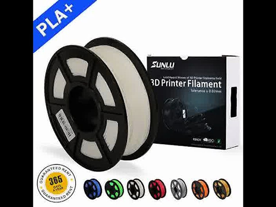[- SUNLU 3D Printer Filament PLA Plus, 1.75mm PLA Filament, 3D Printing Filament Low Odor, Dimensio