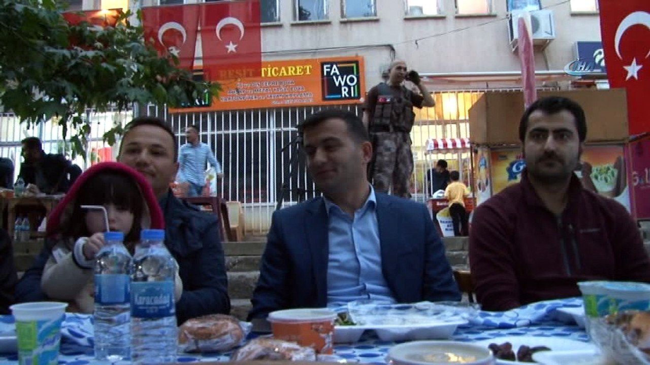 Polis, asker, vatandaş kardeşlik sofrasında buluştu