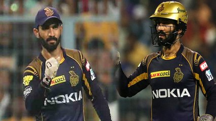 தினேஷ் கார்த்திக்கின் அரை சதம் , கொல்கத்தாவை வெற்றி பெற வைத்தது