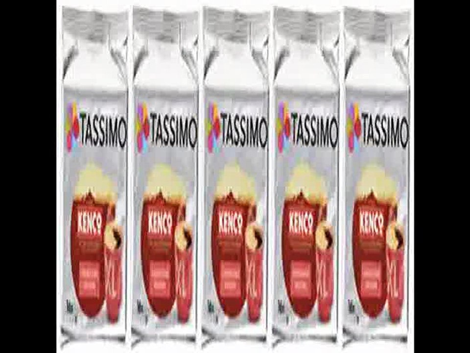 [- Tassimo Kenco Americano Grande Coffee Pods (Pack of 5, 80 pods in total, 80 servings)  -]
