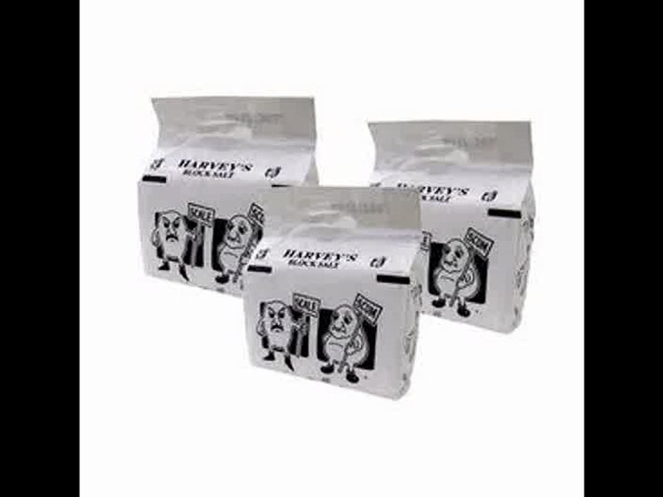 [- Water Softener Salt-Harvey's Block Salt 3 packs, 6 blocks delivered  -]