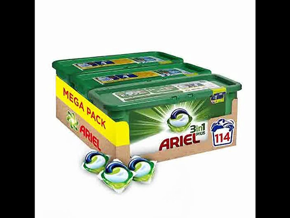 [- Ariel 3-in-1 Pods Original - Washing Liquid Capsules - 114 Washes  -]