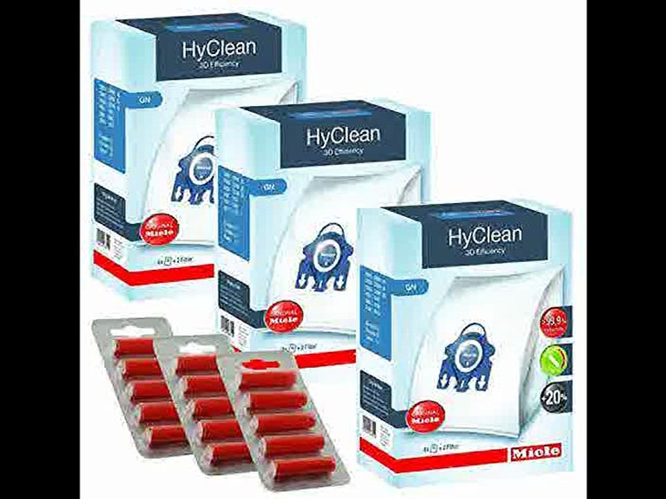 [- Miele GN Vacuum Hoover Bags - Complete C2 C3 Cat & Dog Powerline Silence Ecoline Genuine Ori