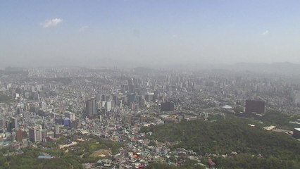 [날씨] 오늘 맑지만 황사...오후 스모그 더해져 / YTN