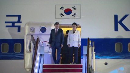 문 대통령, 한미 정상회담 마치고 귀국 / YTN