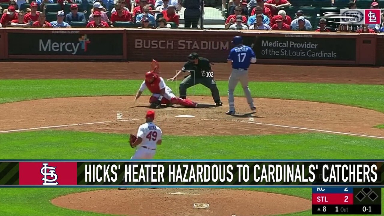 Jordan Hicks Throws Two 102-mph Pitches
