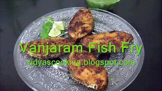Vanjaram Fish Fry (Seer Fish Fry)
