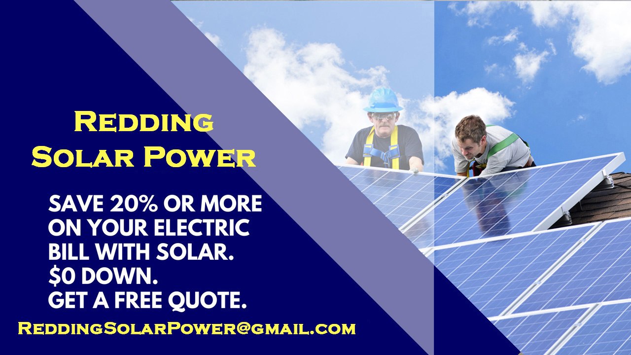 Affordable Solar Energy Redding CA - Redding Solar Energy Costs