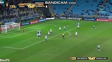 Luan Goal ~ Gremio vs Defensor Sporting 1-0