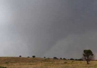 Tornado Touches Down in Lincoln County, New Mexico