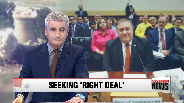 U.S. Secretary of State Mike Pompeo says bad deal with North Korea 'not an option'