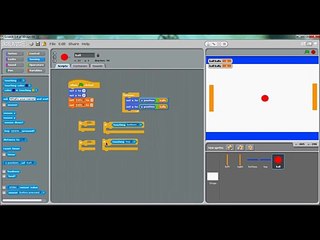 HOW TO MAKE A GAME WITH SCRATCH TUTORIAL :ping pong