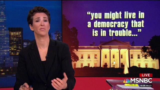 Here's what Rachel thinks 'seems like a really freaking-big deal' that no one is talking about