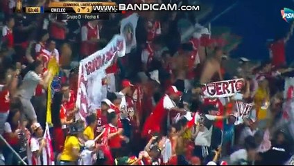 Jhon  Pajoy Goal ~ Cub Sport Emelec vs Independiente Santa Fe 0-3