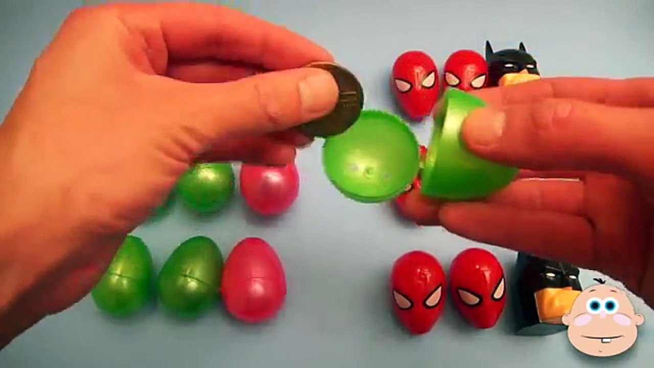 Learn Patterns with Surprise Eggs! Opening Surprise Eggs filled with Toys!