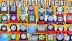 32 ENGINES 1 WINNER Thomas and Friends Worlds FASTEST Engine 65
