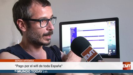 Le roban el wifi mas de 25 millones de Españoles!