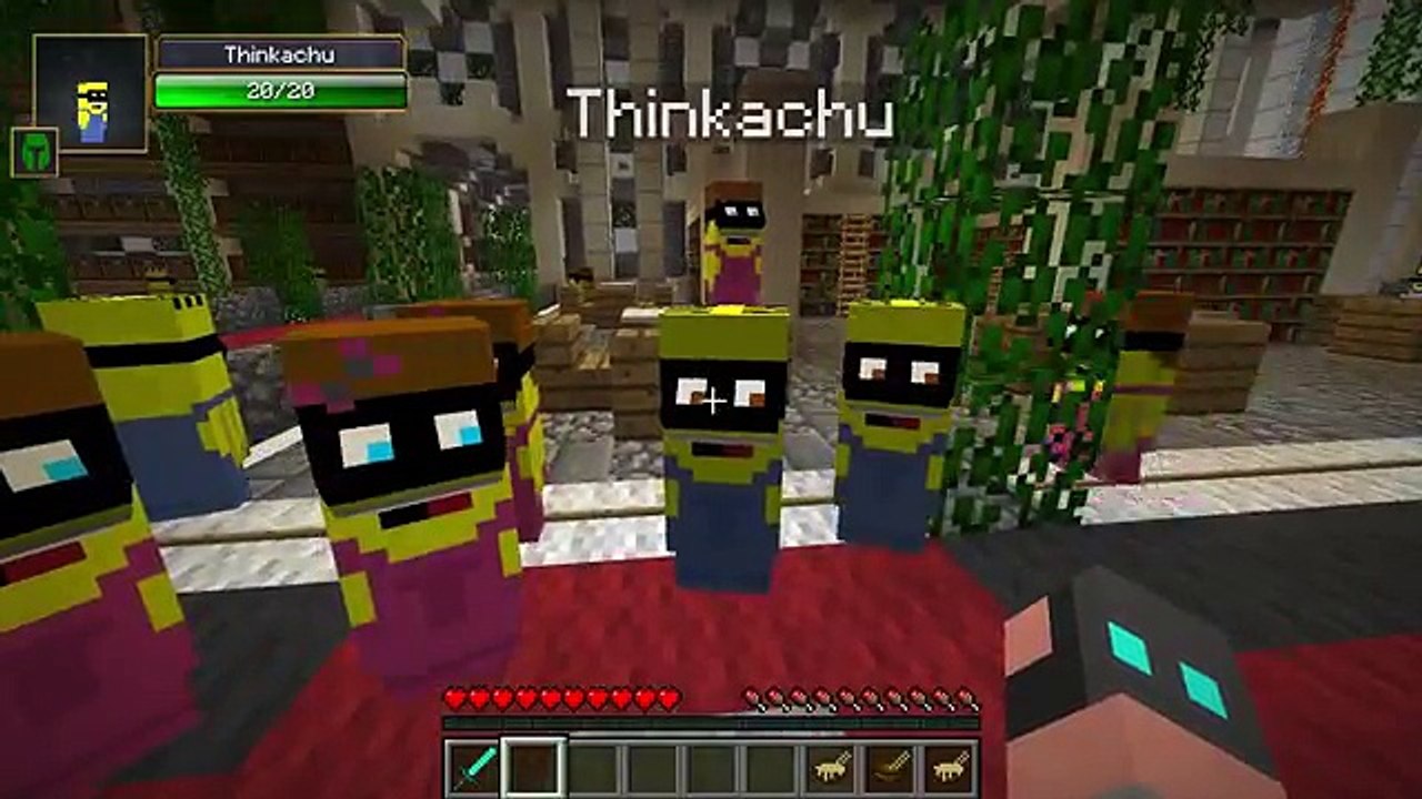 FIRST NIGHT AT FREDDYS (FNAF) | Thinks Lab Minecraft Mods [Minecraft Roleplay]