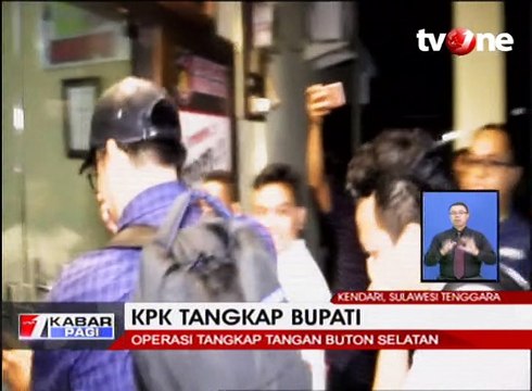 KPK Tangkap Tangan Buton Selatan dan Sita 400 Juta Rupiah