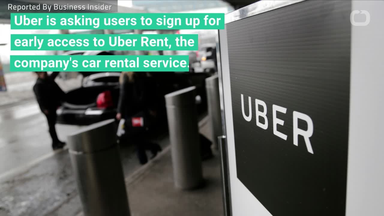 Uber Is Offering Early Access To Its New Car Rental Service