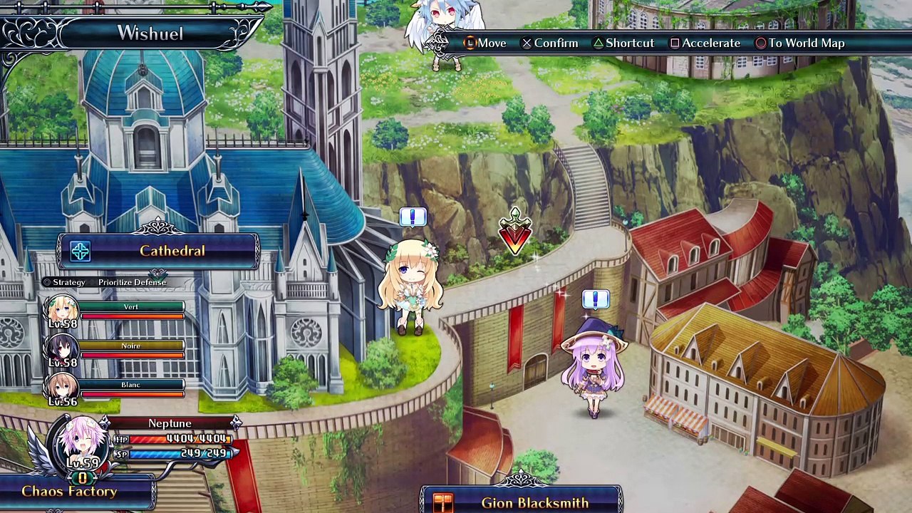 Cyberdimension Neptunia: 4 Goddesses Online:Divine Skits Descend