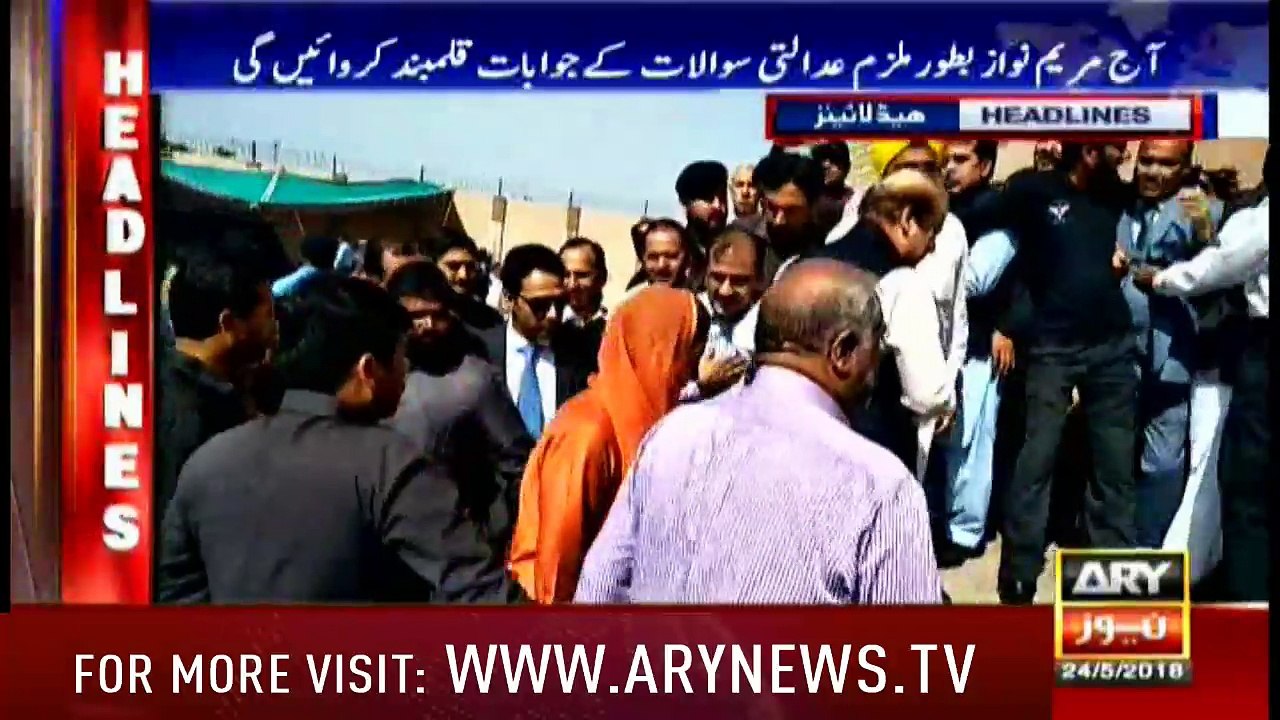 Headlines 0900 24th May 2018