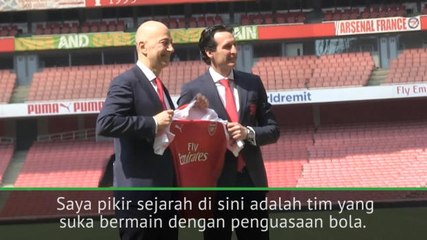 Emery Ingin Arsenal yang Menekan dan Andalkan Penguasaan Bola